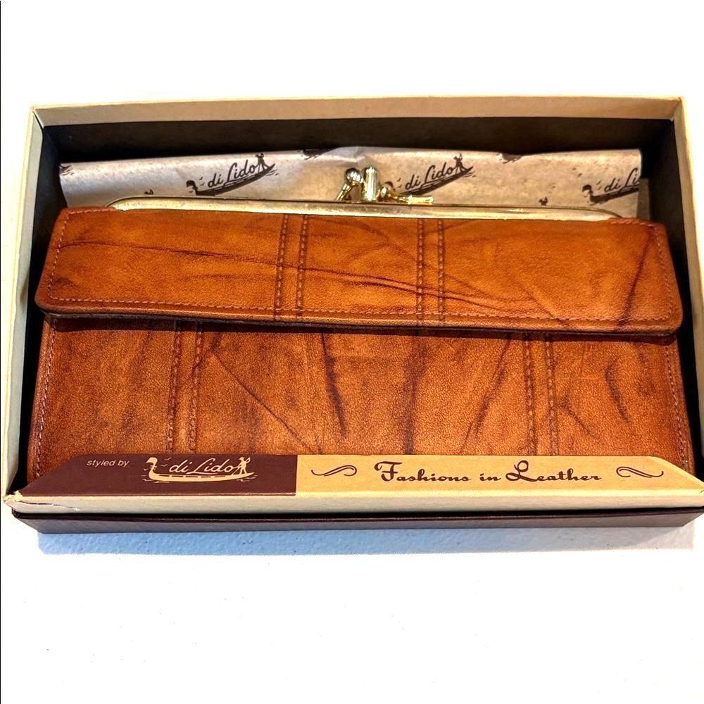 Brown di Lido Leather Wallet